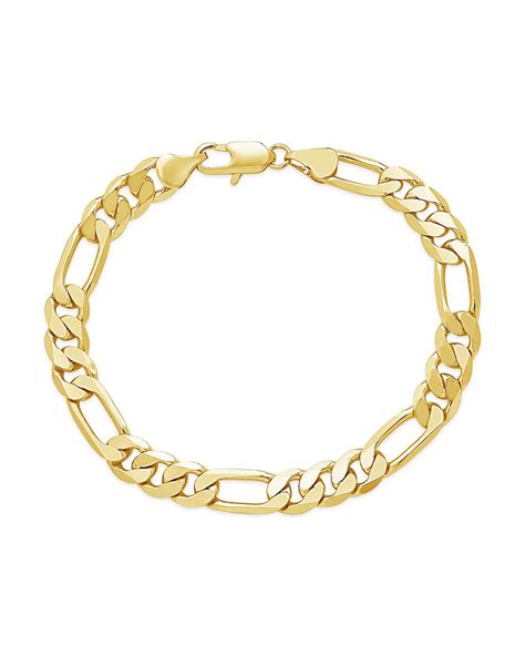 Figaro Chain Bracelet – Sterling Forever