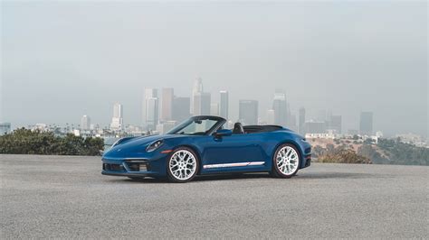 2023 Porsche 911 Carrera GTS Cabriolet America Edition bows as red, white, and blue America-only ...