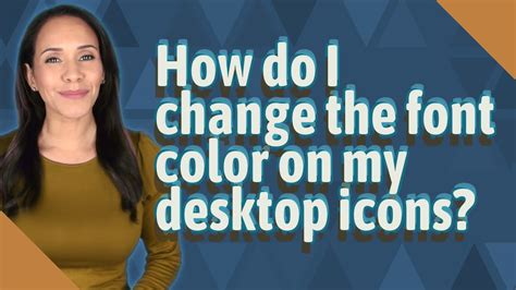 How Do I Change The Font Size On My Desktop Icons - Free Word Template