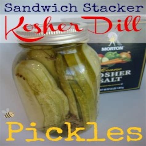 Crunchy Kosher Dill Pickles – Edible Crafts