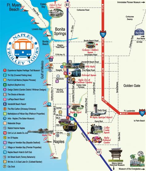 Naples Florida Attractions Map | Free Printable Maps