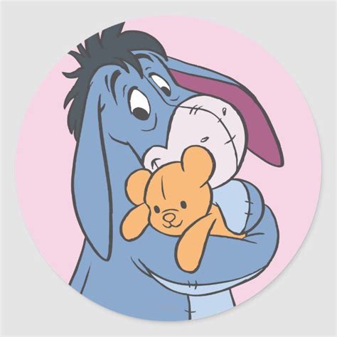 Eeyore 8 classic round sticker | Zazzle | Eeyore pictures, Winnie the pooh, Winnie the pooh pictures