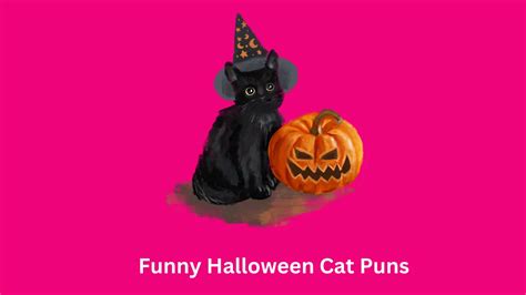 75+ Funny Halloween Cat Puns 2023