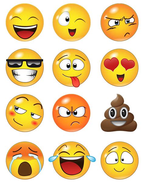 Emoji Wall Decals | Emoji Stickers for Wall | StickerBrand