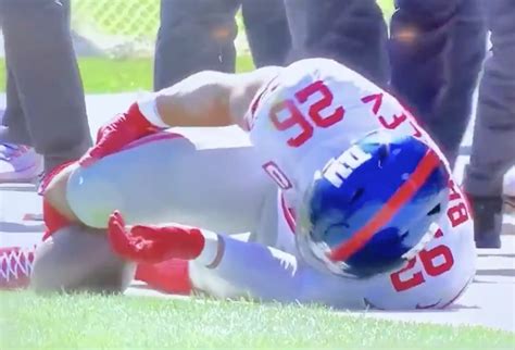 Video: Saquon Barkley Goes Down With Devastating Knee Injury vs ...