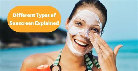 2 Different Types of Sunscreen: Chemical vs Physical Sunscreen