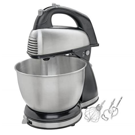 Hamilton Beach 4 Qt. 6-Speed Hand-Stand Mixer 64650 - The Home Depot