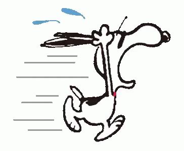 Snoopy Running GIF - Snoopy Running Screaming - Discover & Share GIFs