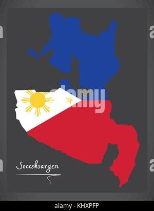 Soccsksargen Region (Regions and provinces of the Philippines, Republic of the Philippines) map ...