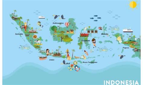 Penting Peta Tempat Wisata Indonesia, Viral!