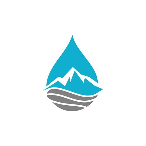 Mountain Water Logo Vector Art, Icons, and Graphics for Free Download