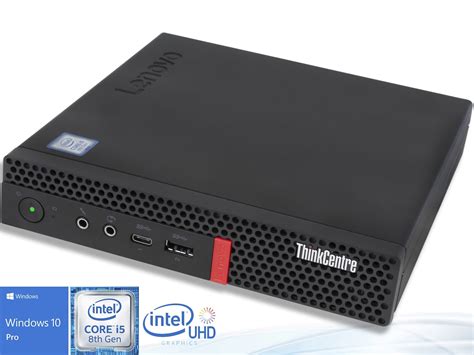 Lenovo ThinkCentre M630e Mini PC, Intel Core i5-8265U Upto 3.9GHz, 8GB RAM, 256GB NVMe SSD ...