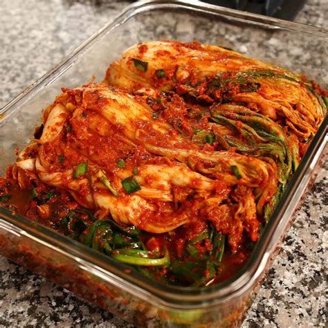 Korean food photo: My fresh kimchi on Maangchi.com