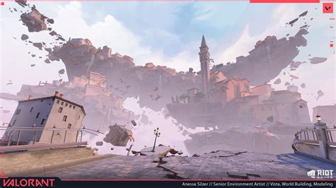 ArtStation - VALORANT Ascent Map Art, Anessa Silzer | Map art, Map background, Environment ...