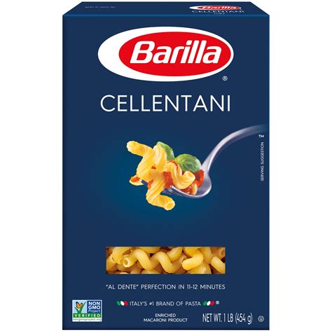 Barilla® Classic Blue Box Pasta Cellentani 16 oz - Walmart.com