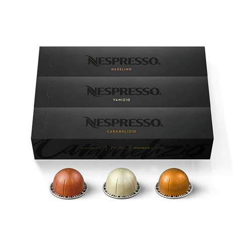 Nespresso Capsules VertuoLine, Flavored Variety Pack, Medium Roast ...