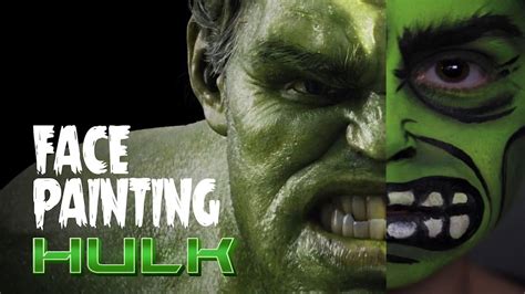 Hulk Face Paint