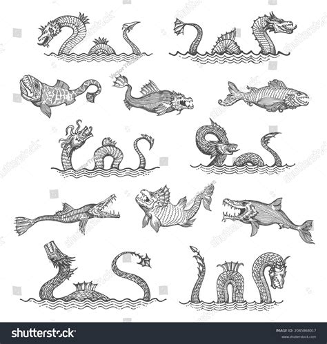 42,518 Sea Monster Images, Stock Photos & Vectors | Shutterstock