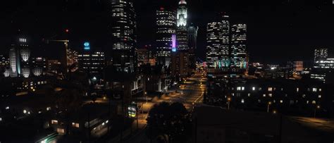 Gta V Los Santos Skyline