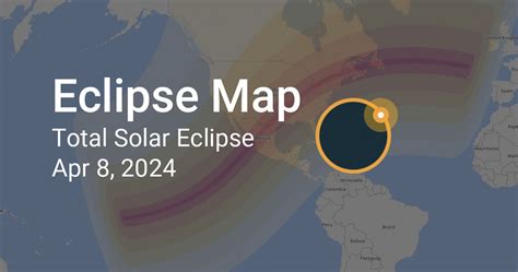 Total Solar Eclipse on Apr 8, 2024: Path Map & Times