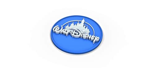 3D printable Walt Disney logo 3D model 3D printable | CGTrader