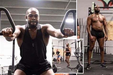 Jon Jones looks huge in latest training pictures leaving fans stunned ahead of UFC heavyweight debut