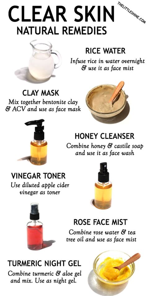 10 BEST NATURAL REMEDIES FOR CLEAR SKIN – The Little Shine