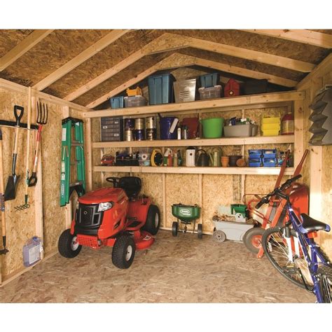 Masrcella: Riding mower shed diy