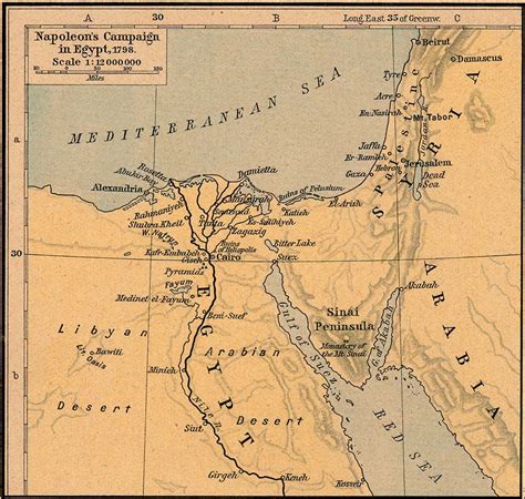 Ancient Egyptian Map