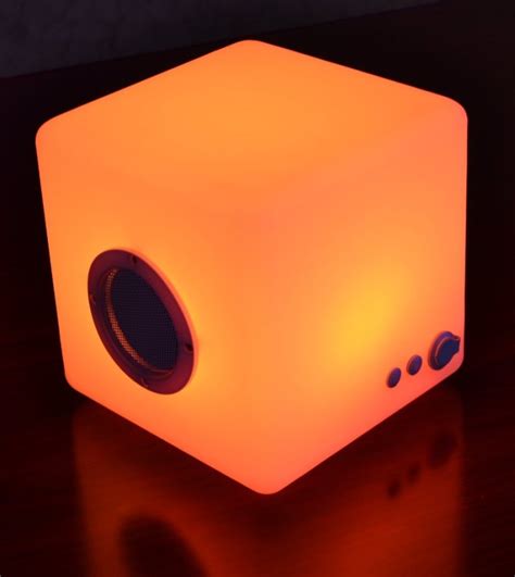 Wireless Multi-Color LED Cube Bluetooth Speaker