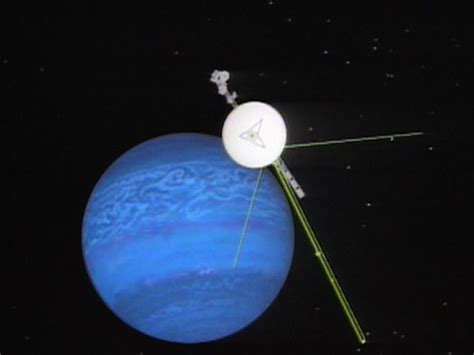 Voyager 2 arriving at the planet Neptune | Britannica