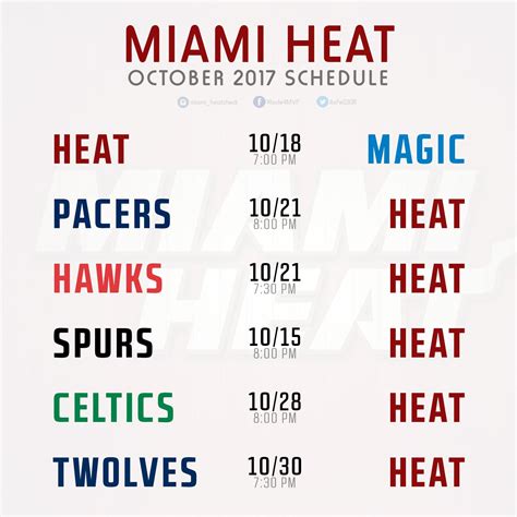 Miami Heat Schedule 2023: News, Tips, Review, And Tutorial - Las Vegas ...