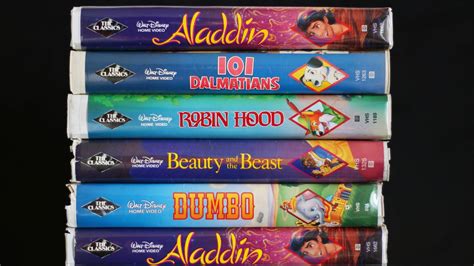 Own any of these old Disney VHS tapes? You could be sitting on...