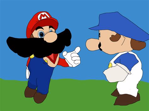 SMG4 and Mario by Nicolonda on DeviantArt