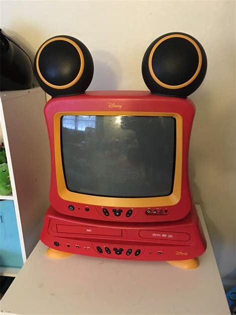 Mickey Mouse TV w/dvd & vhs player for sale in Castro Valley, CA - 5miles: Buy and Sell