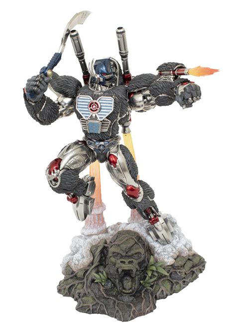 Diamond Select Toys Transformers: Beast Wars Optimus Primal & Megatron ...