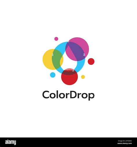 Color water logo design illustration vector template Stock Vector Image ...