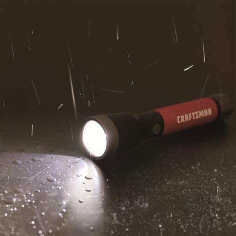 CRAFTSMAN LED flashlight 700-Lumen LED Spotlight Flashlight (Battery Included) in the ...