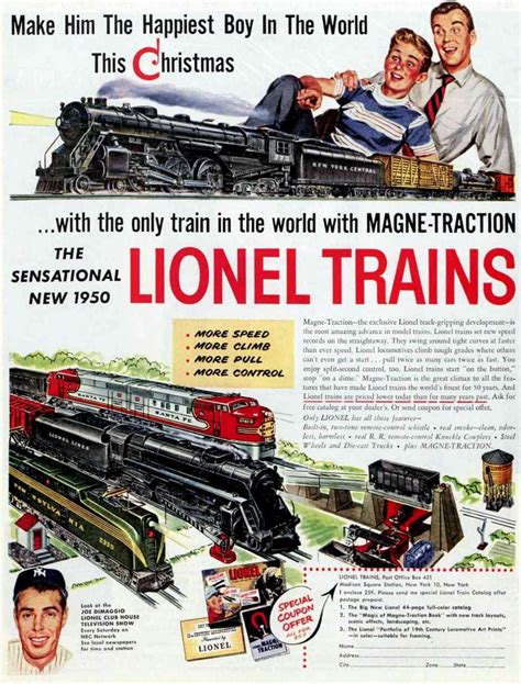 Lionel Trains: Vintage toy locomotives from the '50s - Click Americana