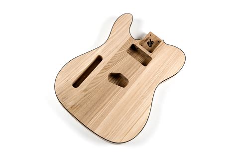 LEFT HANDED ASH WITH BINDING TELECASTER GUITAR BODY - Clandestine Guitars | Tienda online de ...