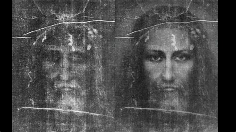 True image of Jesus Christ on the Shroud of Turin - YouTube