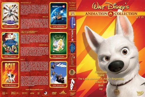 Walt Disney's Classic Animation Collection - Set 15 - Movie DVD Custom Covers - ratatouille ...