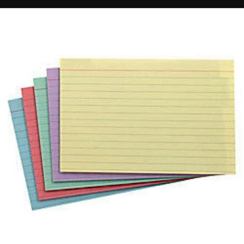 Colored index card 3x5 or 1/8 | Shopee Philippines