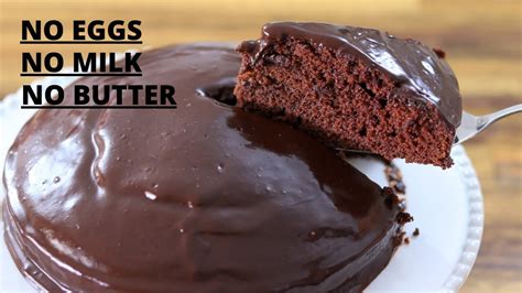 How To Bake A Chocolate Cake Without Eggs - Cake Walls