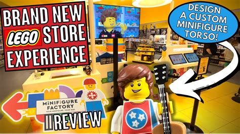 Making a CUSTOM LEGO MINIFIG at the LEGO STORE! - (LEGO Minifigure Factory Review) - YouTube