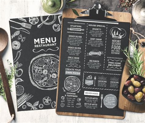 Chalkboard Menu Templates - 23+ Free & Premium Download