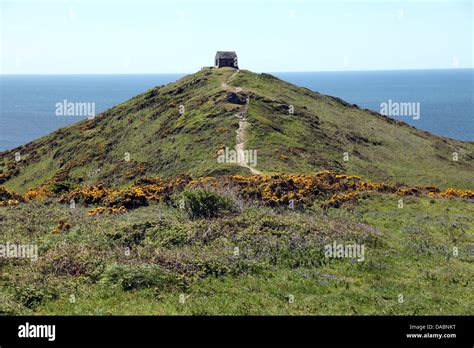 Rame Head chapel, Rame, Cornwall, England, United Kingdom, Europe Stock Photo - Alamy