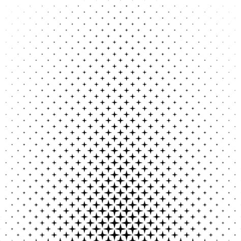 Free Vector | Black white star pattern - abstract background graphic from geometric shapes