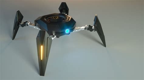 the drone spider 3D model | CGTrader