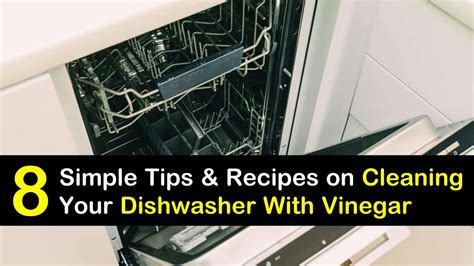 8 Simple Solutions for Cleaning Your Dishwasher with Vinegar